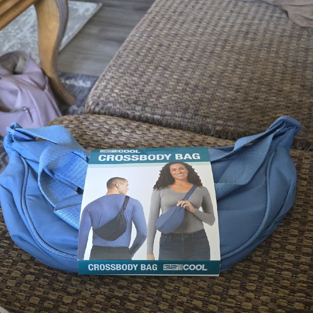 BE COOL Sky Blue Crossbody Bag